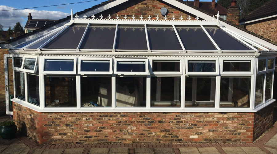 Heat reduction conservatory glazing in Oxford