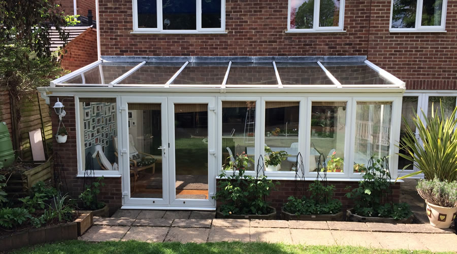 Conservatory roof glass replacement in Marlow