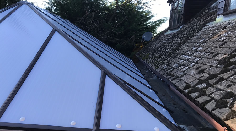 Spotless conservatory roof in Haddenham