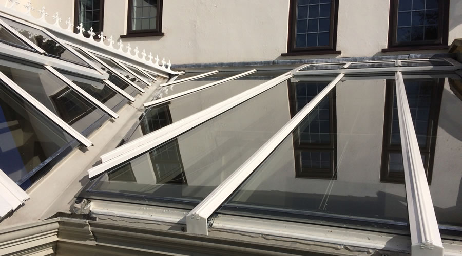 Cleaning Oxford Conservatory frame and glass