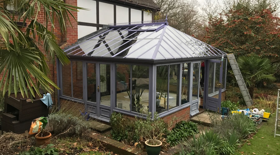 Conservatory clean in Thame