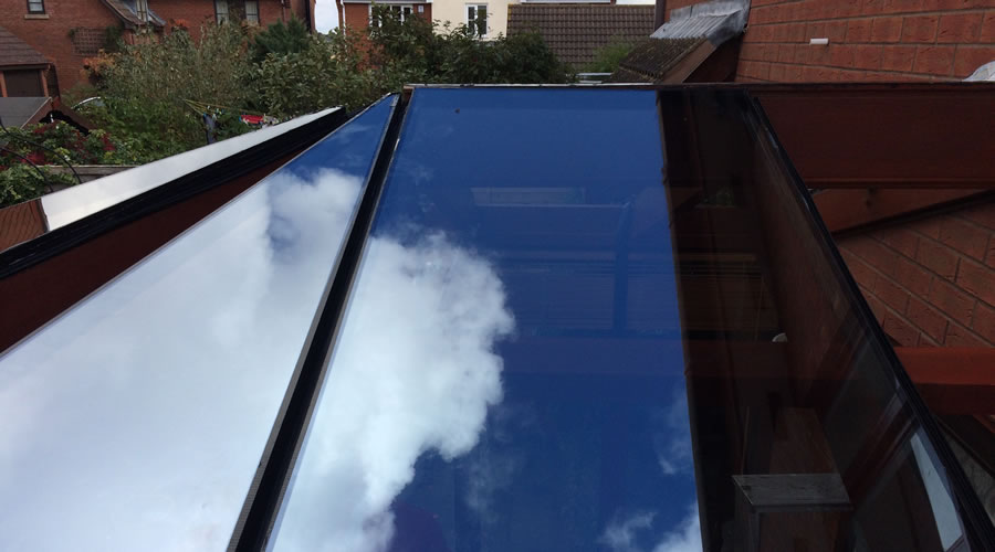 New glass for Thame conservatory roof