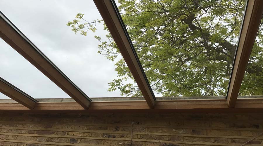 New conservatory roof London