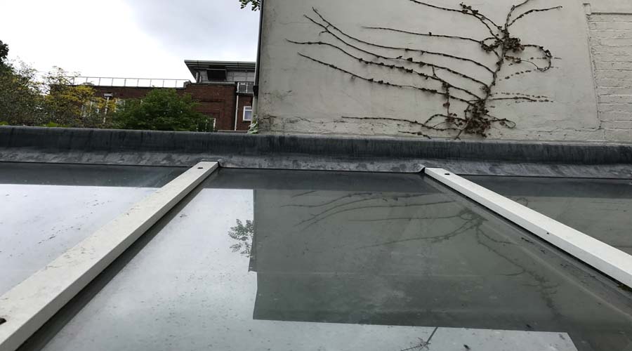 New flat roof conservatory glazing London