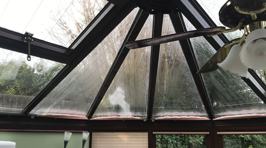 Conservatory replacement glass units in Chalgrove